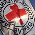 Flage des ICRC weht im Wind