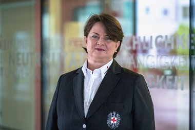 Michaela Schrumpf, Leiterin Pflege und Betreuung beim Roten Kreuz Salzburg.