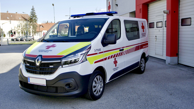 Unser neuer Renault Traffic Mannschaftstransporter