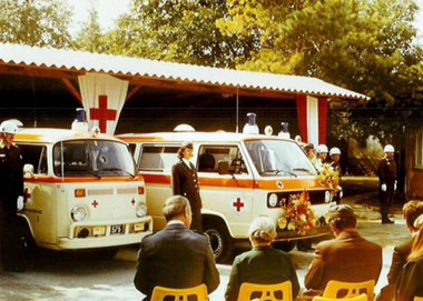 Dienststelle Götzendorf - erste eigene Garage