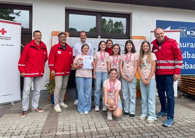 Das Team des BG Tamsweg bei der Siegerehrung