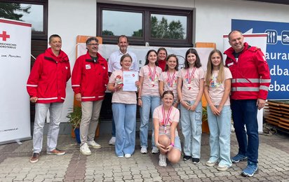 Das Team des BG Tamsweg bei der Siegerehrung