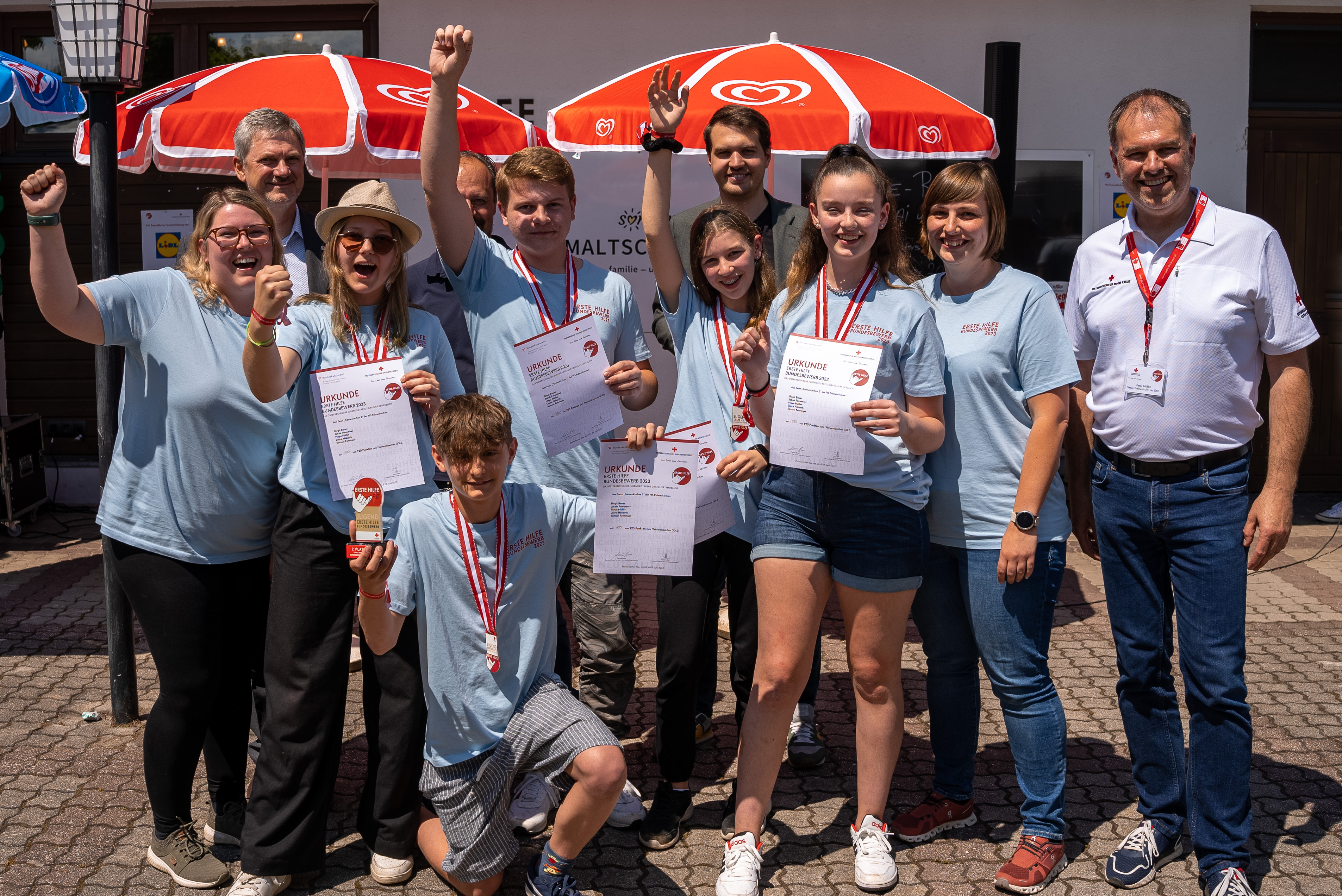 Gruppenfoto MS Pabneukirchen