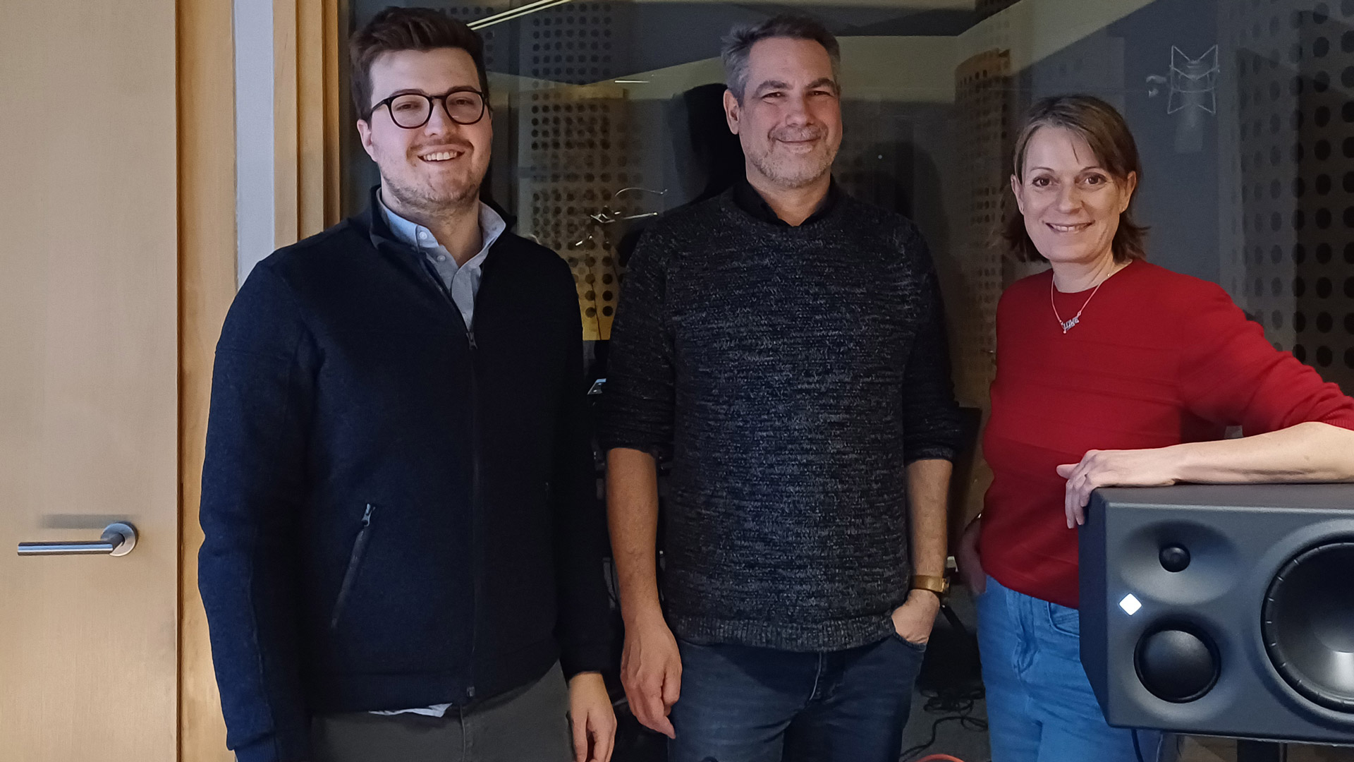 vlnr.: Georg Tertsch, Bernhard Helmberger, Isabella Richtar