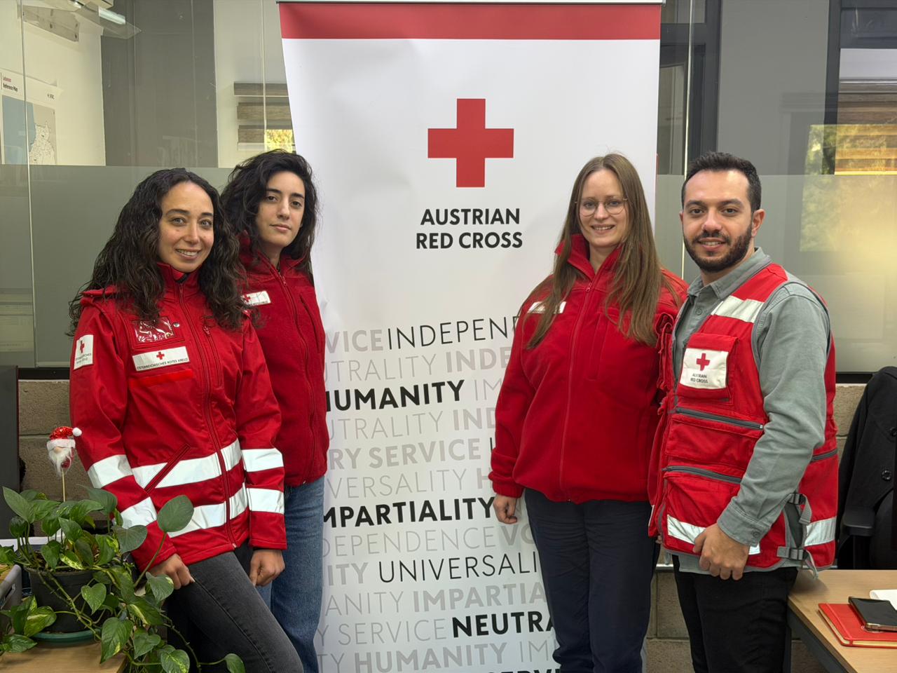 Österreichisches Rotes Kreuz Team