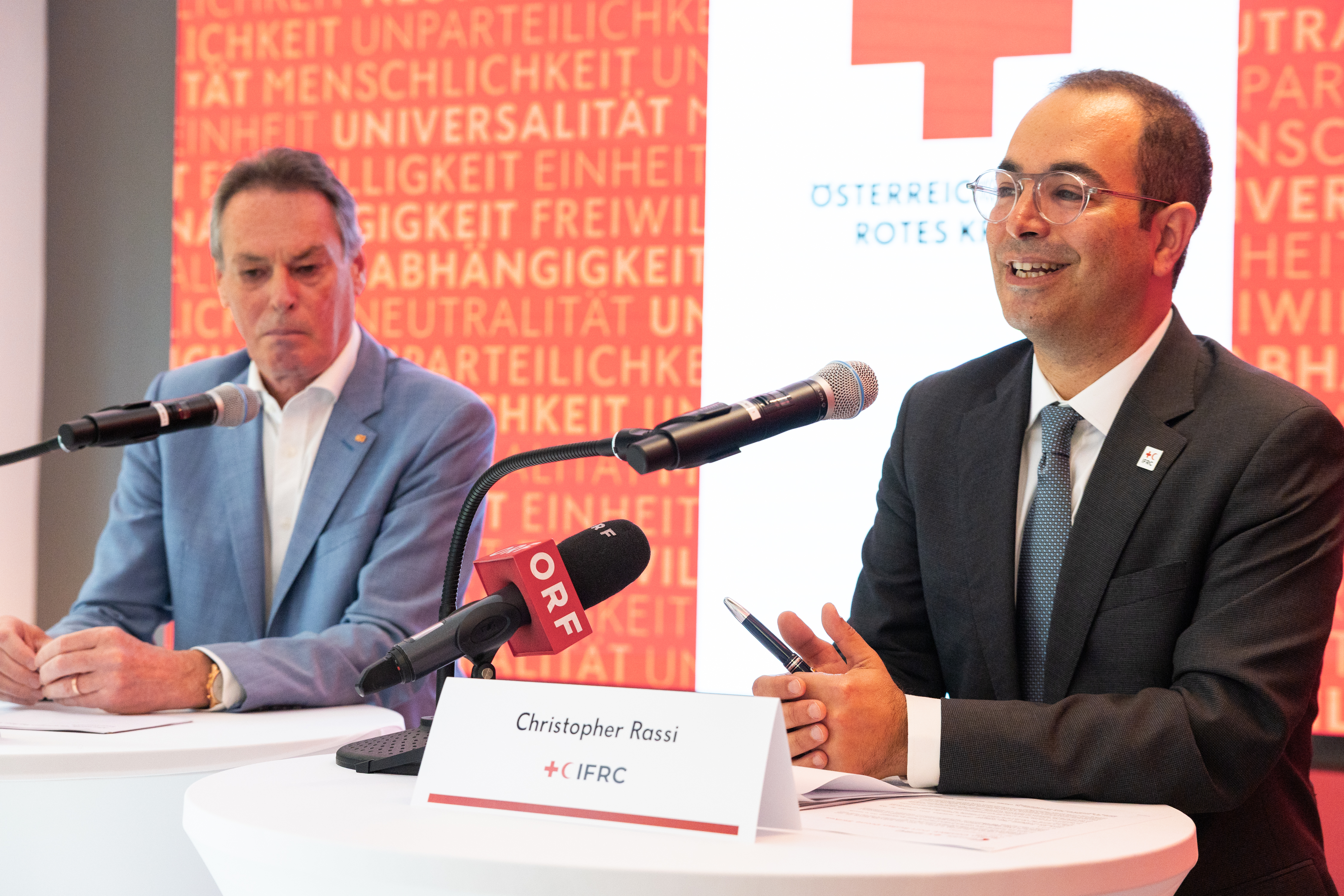 Christopher Rassi und Michael Opriesnig