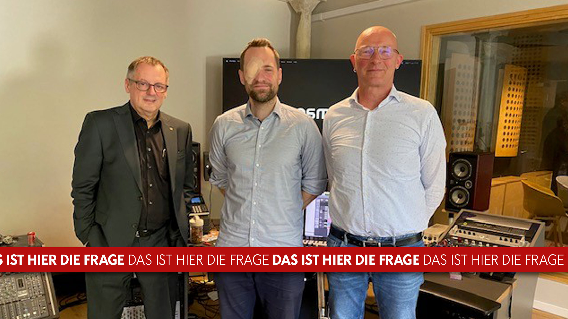 vlnr.: Robert Dempfer, Ralph Janik, Fred Luks
