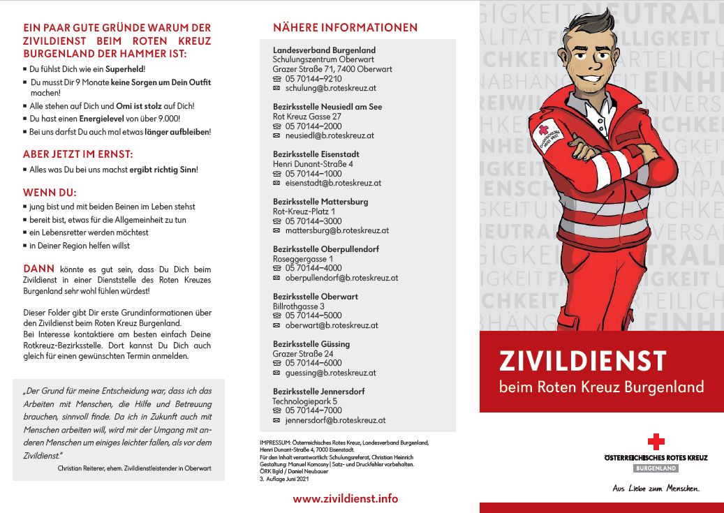 Zivildienst Gehalt Rotes Kreuz