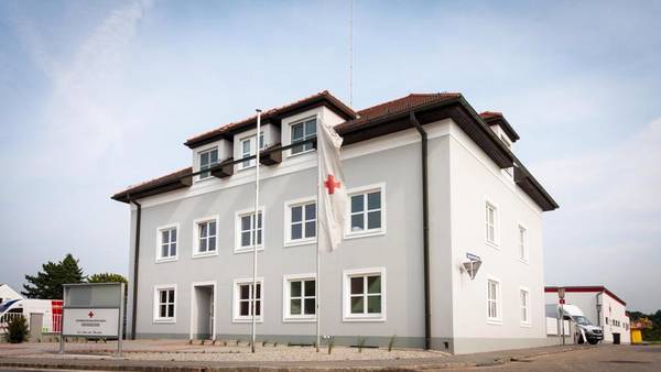 Außenansicht der Bezirksstelle Bruck an der Leitha