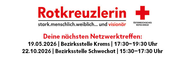 Banner für ein Netzwerktreffen