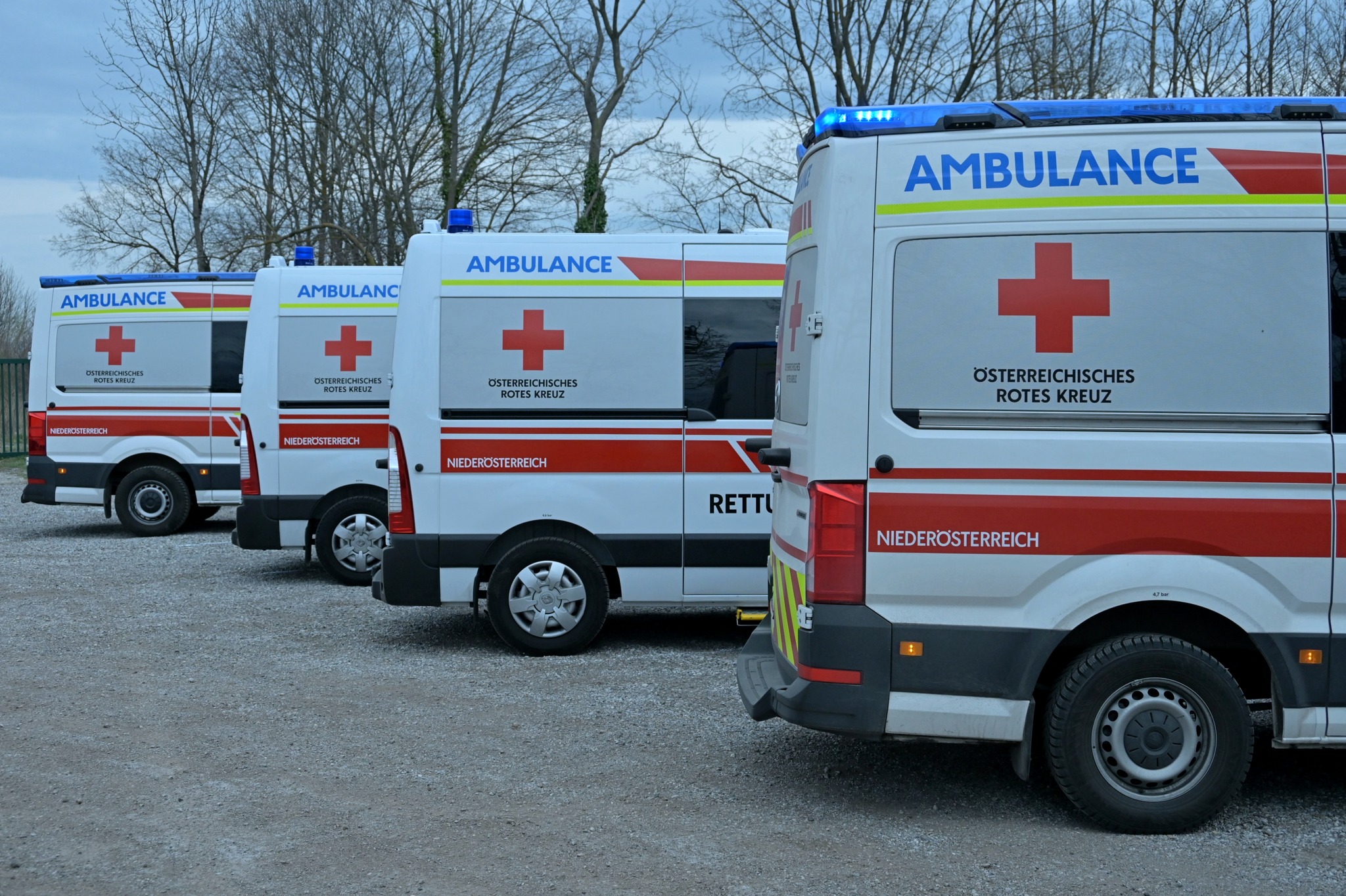 Unser Fuhrpark Rotes Kreuz