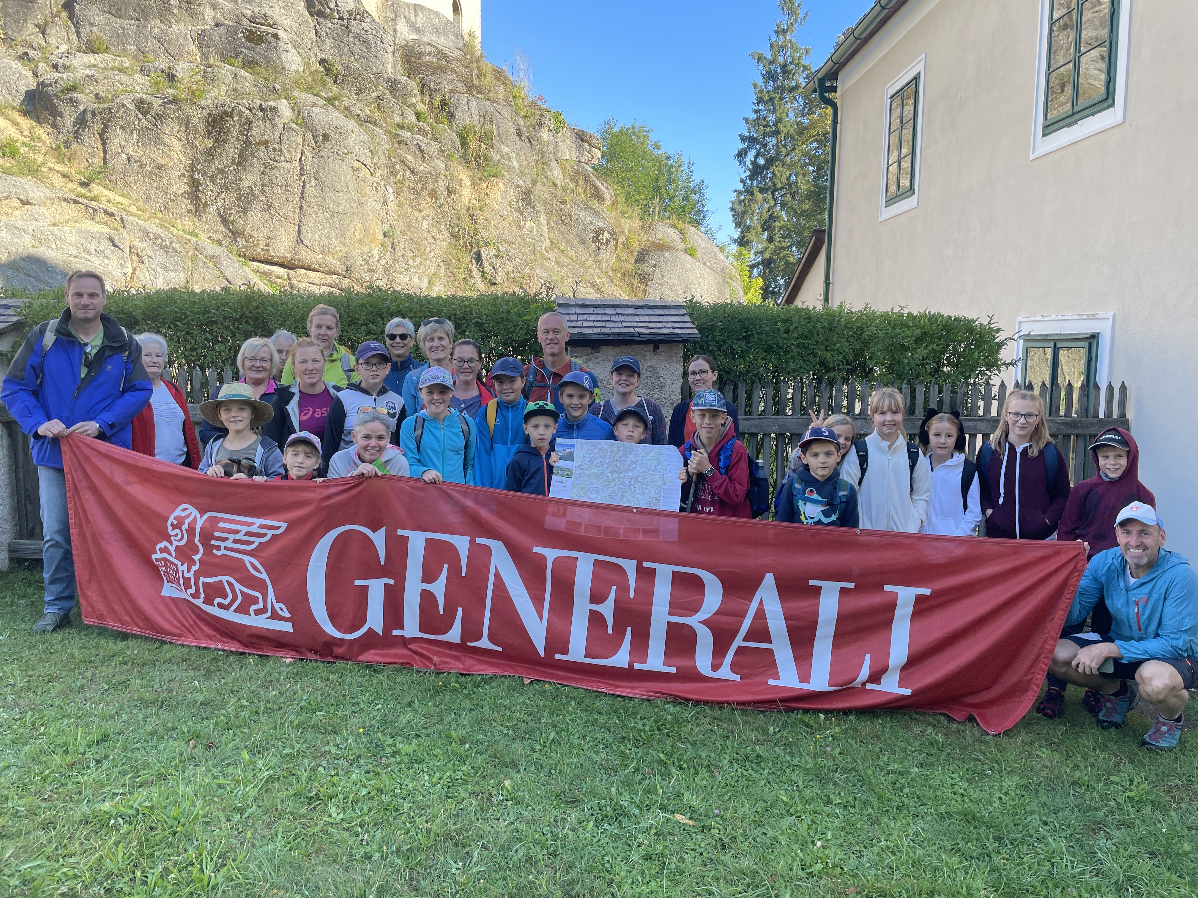 Gehen für den Guten Zweck, Sponsor Generali