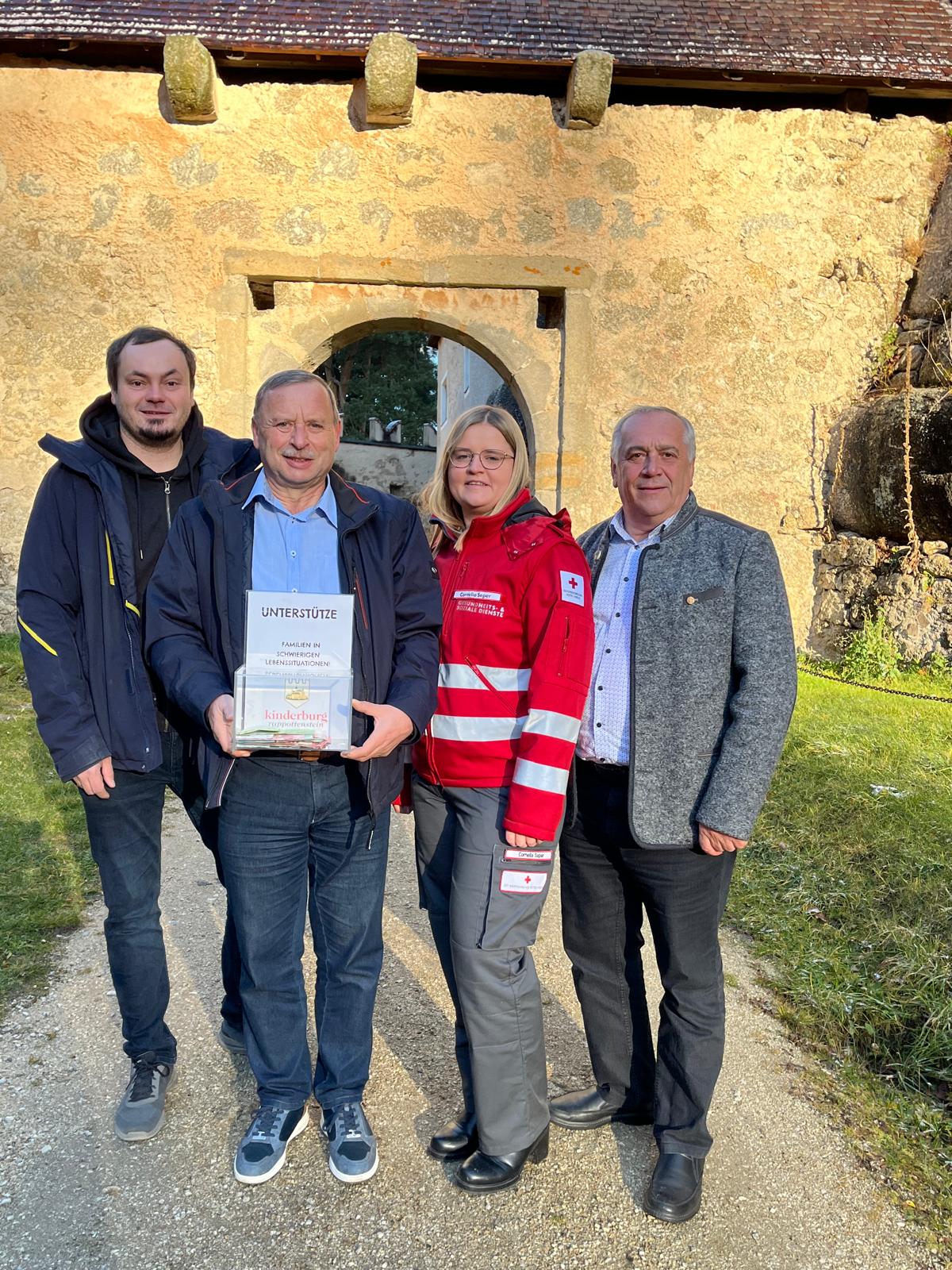 Spendenübergabe ÖVP Großgöttfritz