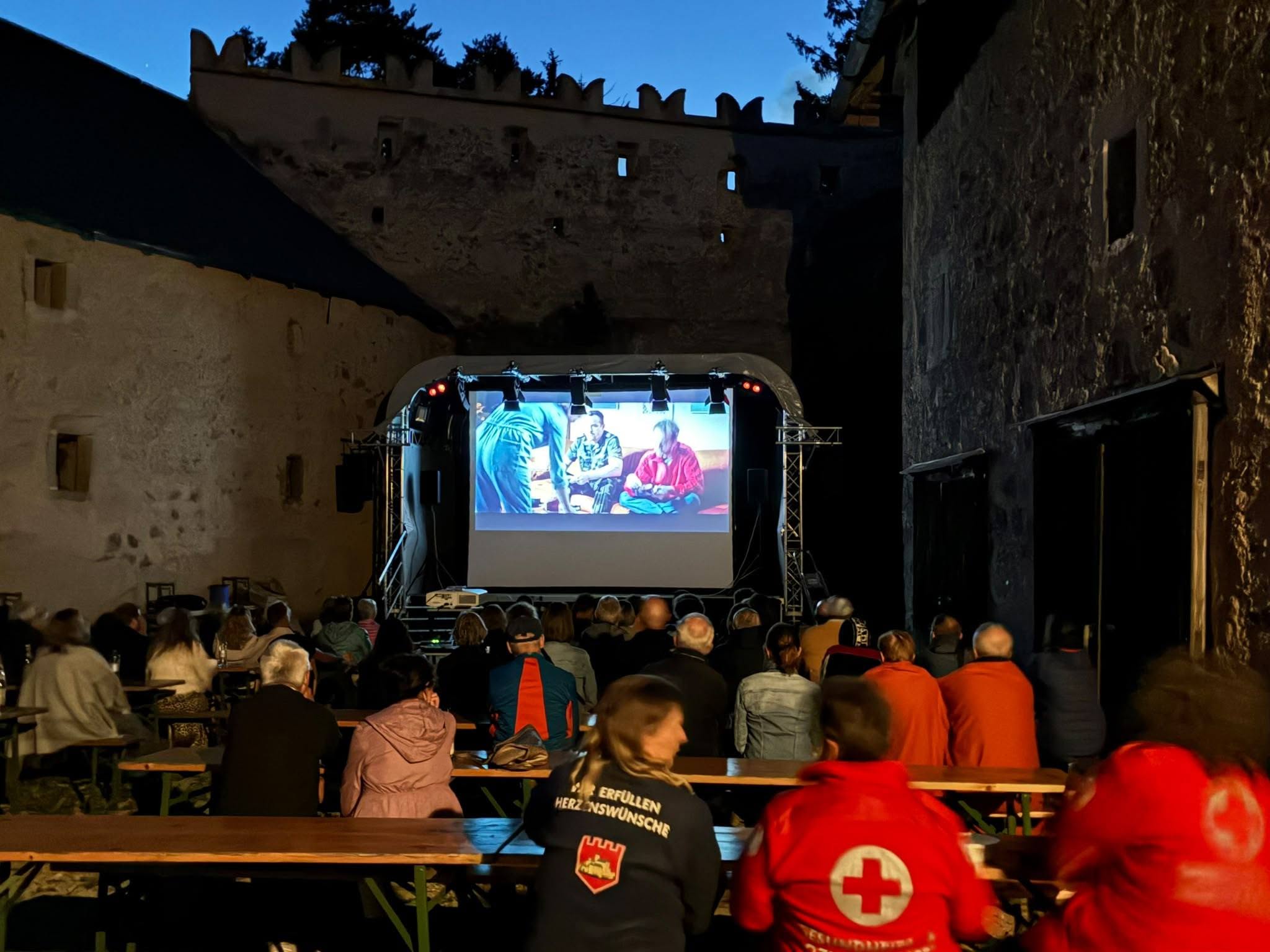 Sommerkino auf der Burg