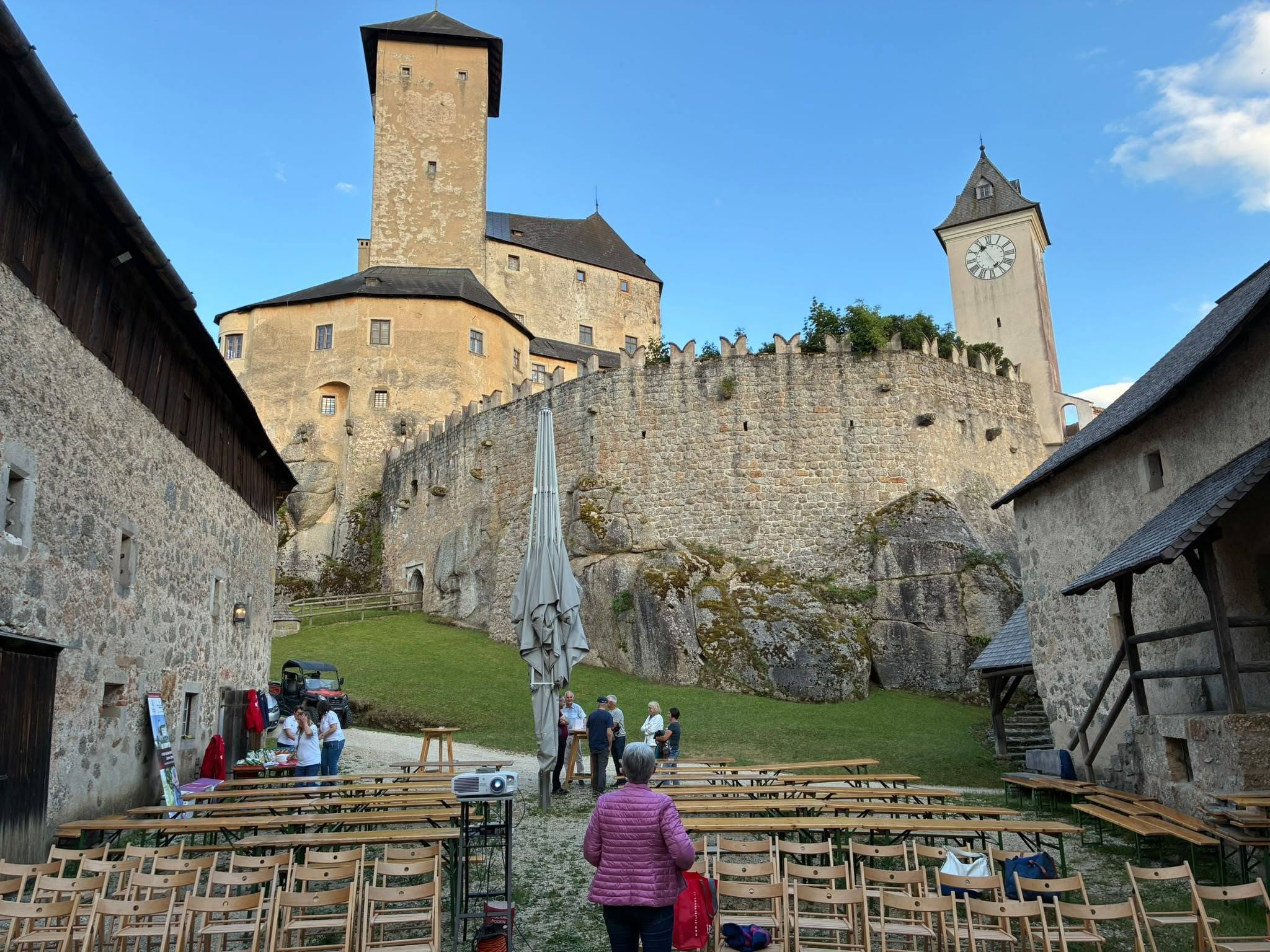 Sommerkino auf der Burg