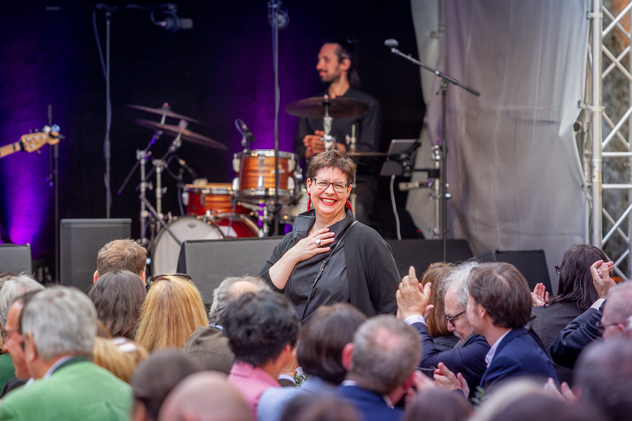 Benefizkonzert auf und für die Kinderburg Rappottenstein - © @ Gerry Frank Photography 2021 Initiatiorin und Organisatorin des Benefizkonzert auf und für die Kinderburg Rappottenstein - Christine Marek
