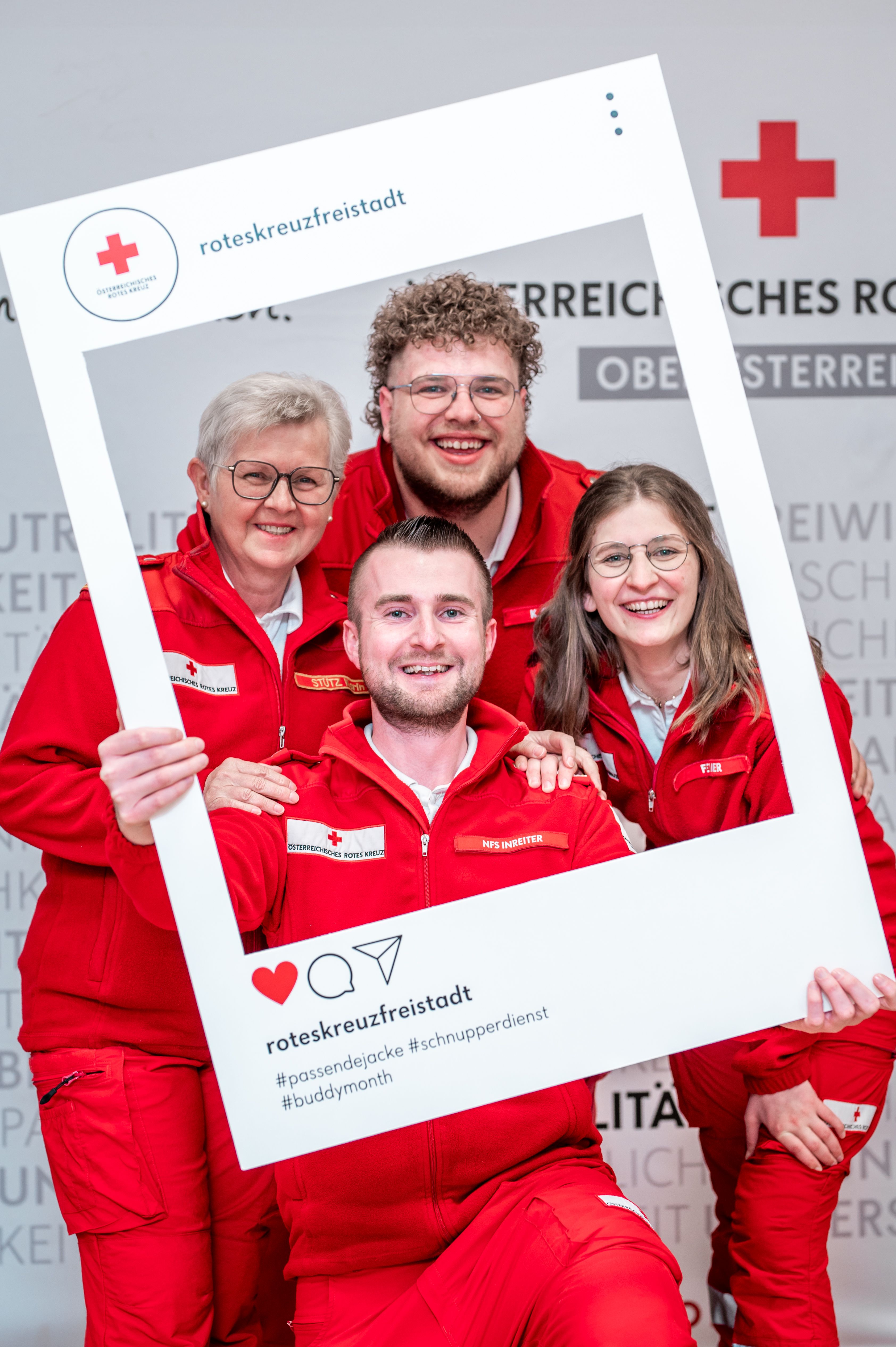 Mitarbeiter:innen der Ortsstelle Freistadt