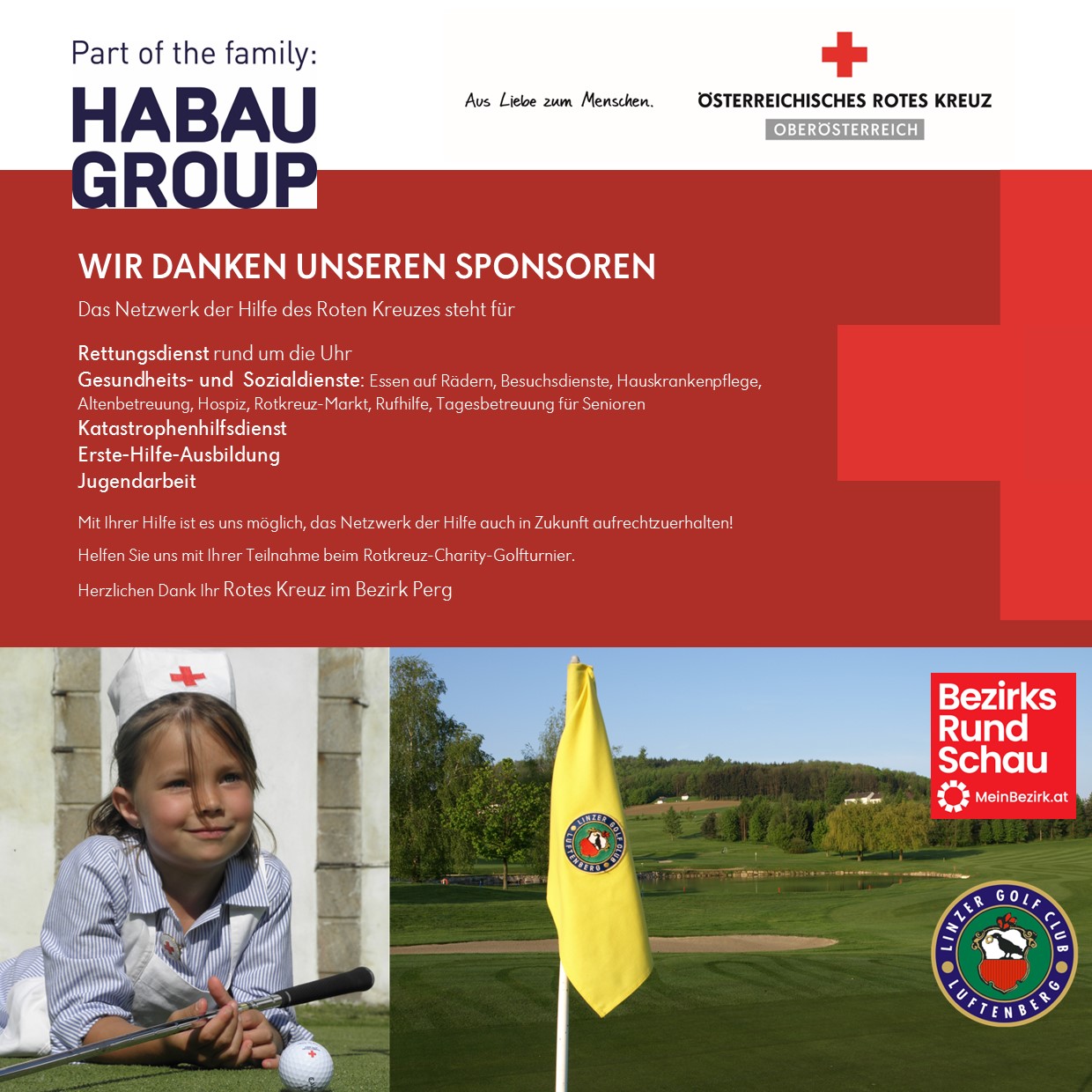 Einladung Golfturnier