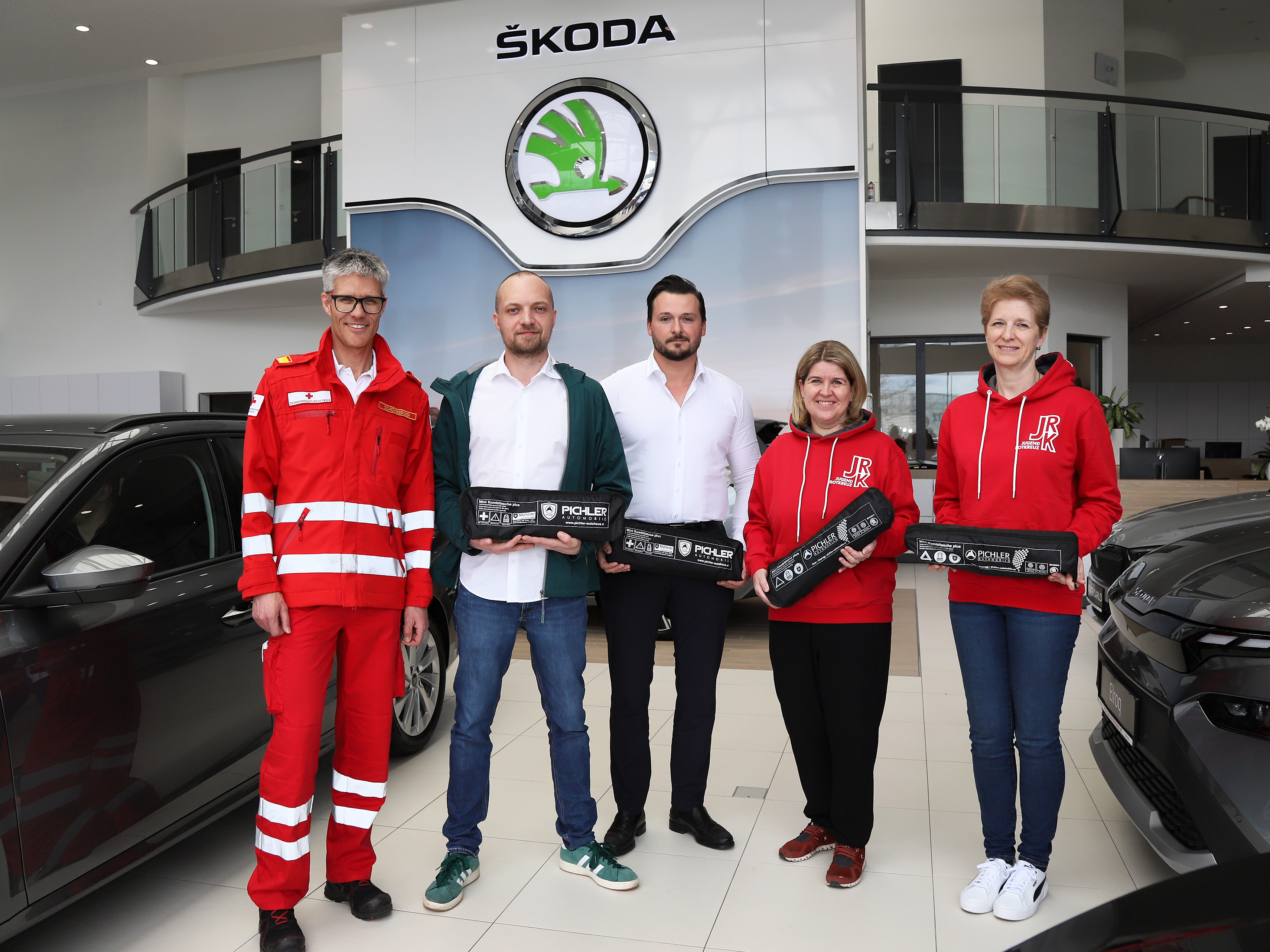 JRK Spende EH Pakete Autohaus Pichler