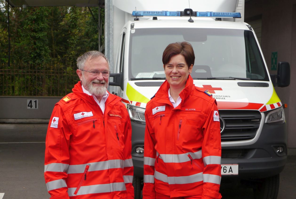 Dr. Barbara Spöck und OMR Dr. Urban Schneeweiß