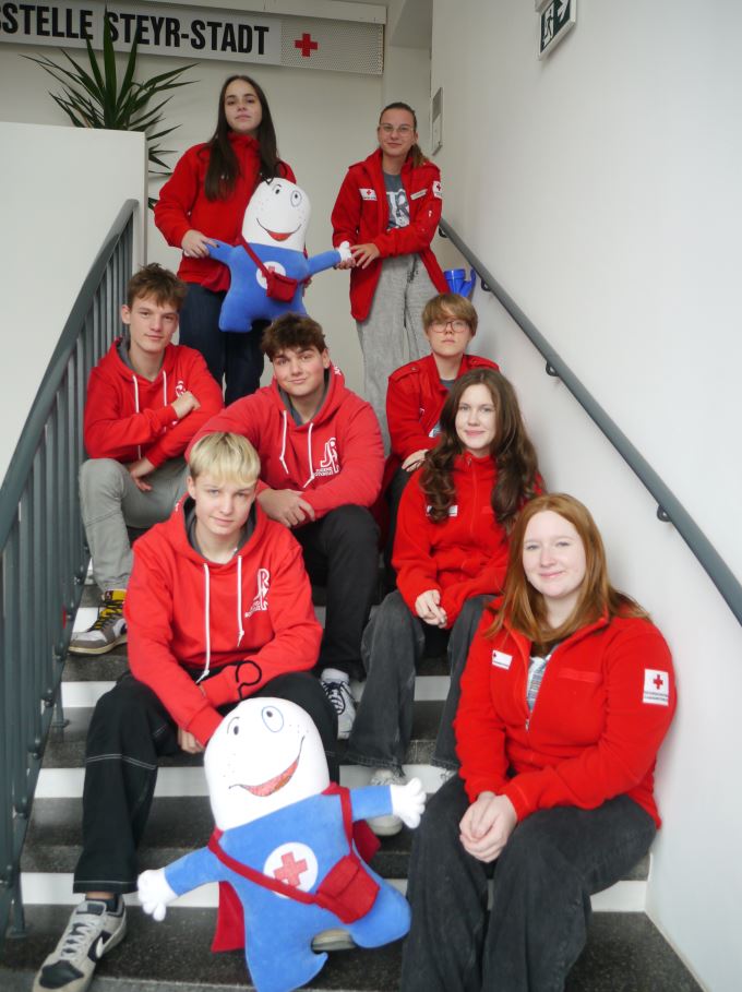 Gruppenfoto JRK Steyr-Stadt