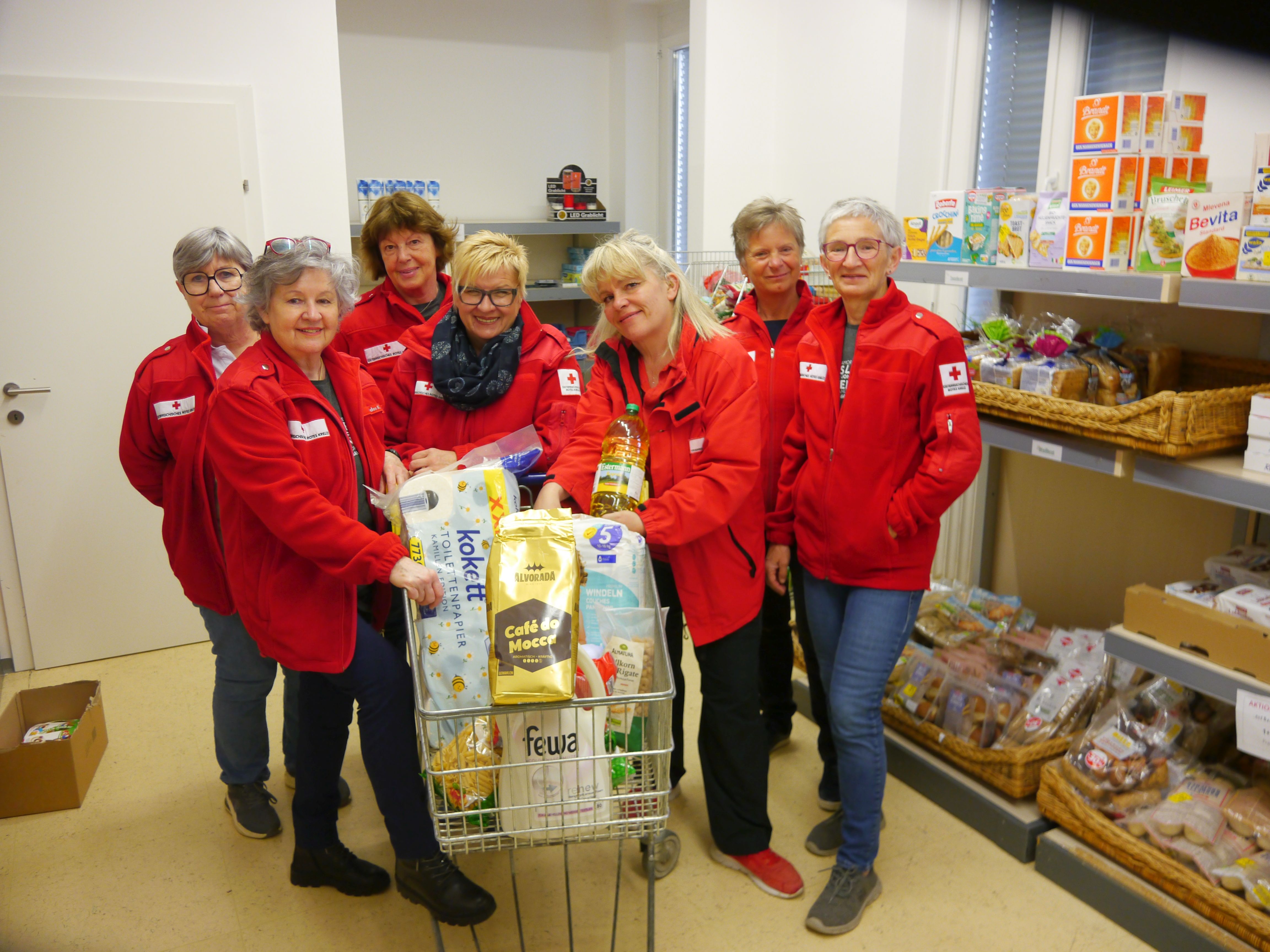 RK-Markt Lebensmittel Mitarbeiterinnen