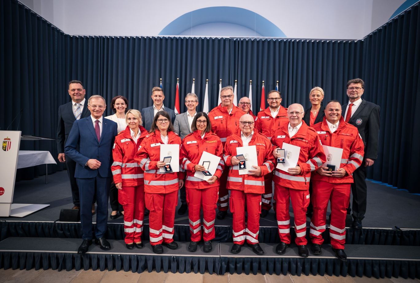 Verleihung Rettungsdienstmedaille 2026