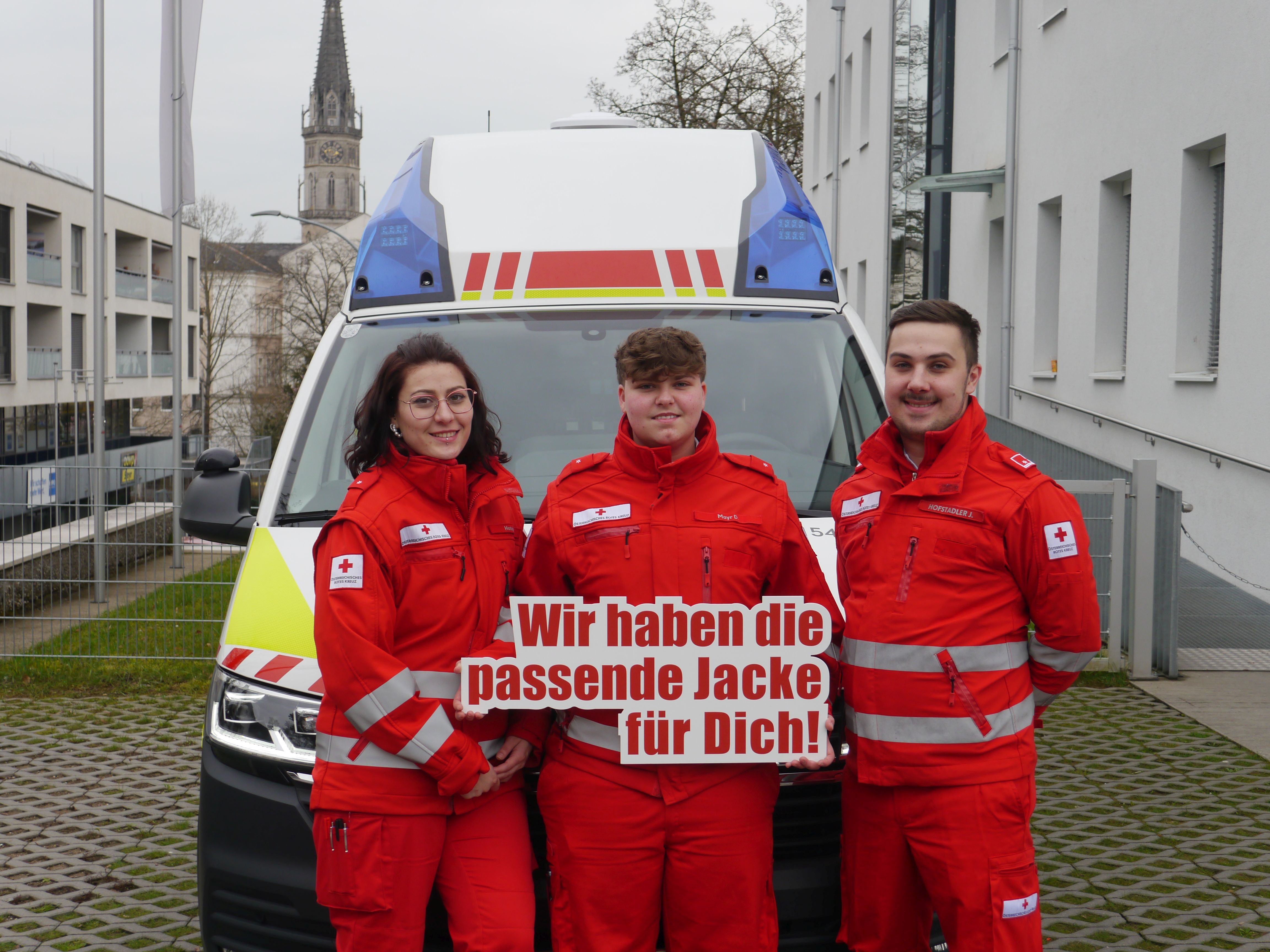 © OÖRK Wir haben die passende Jacke für Dich