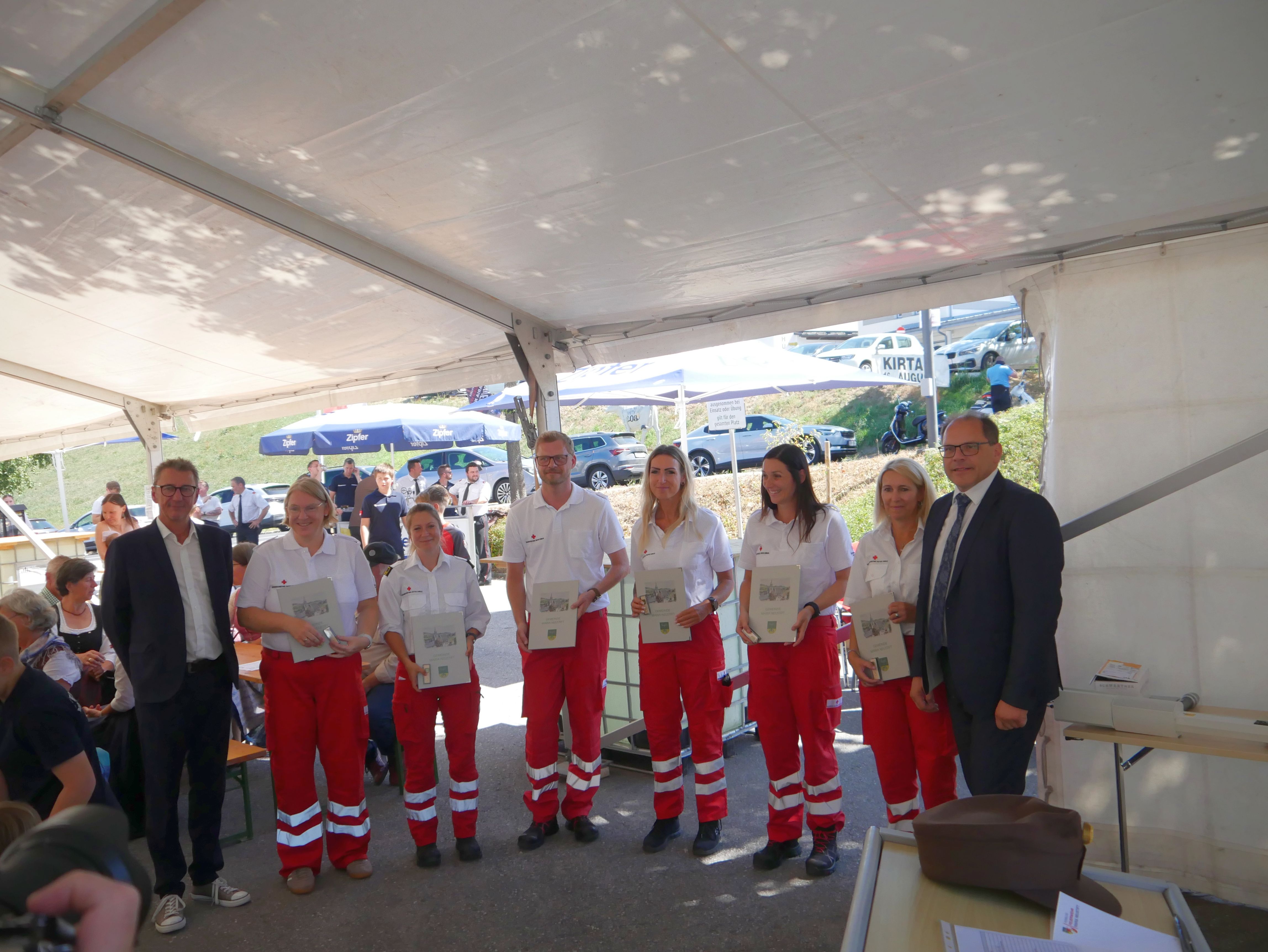 Fahrzeugsegnung in Maria Neustift