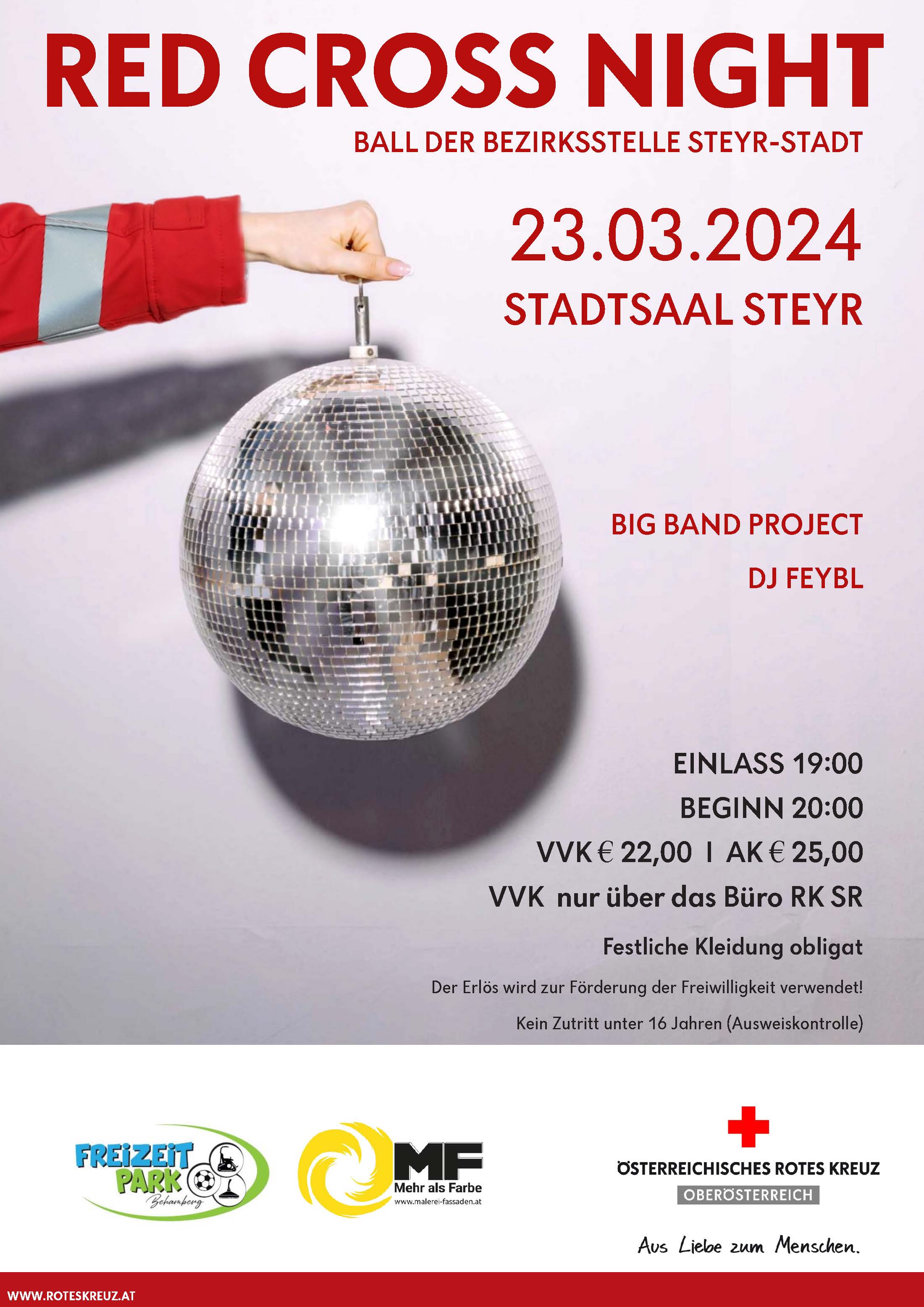 RKBall, RKBall 2024, Red Cross Night, Red Cross Night 2024, Rotes