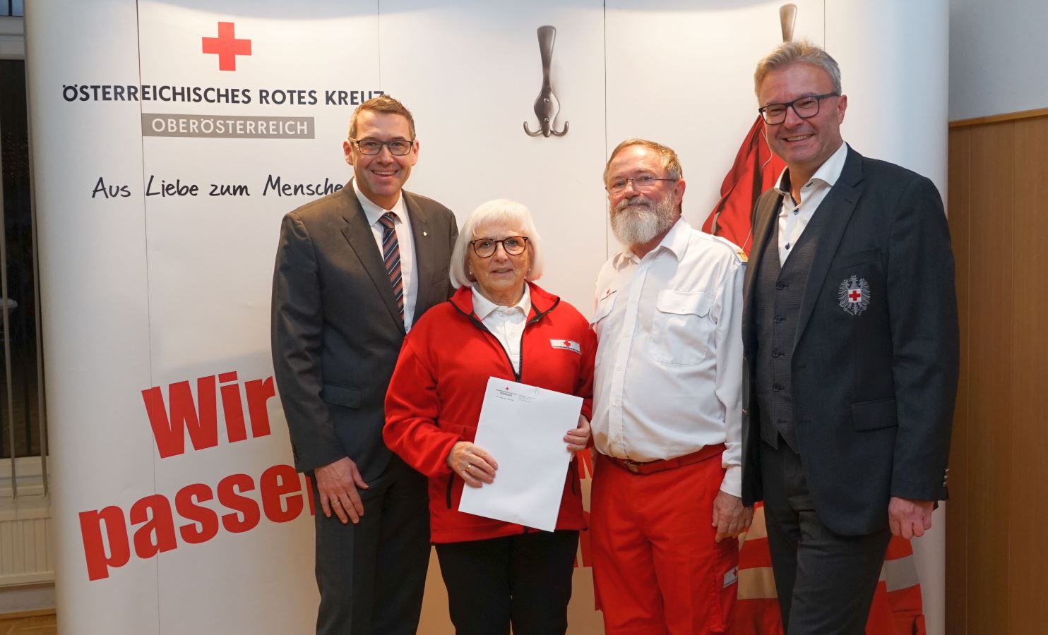 Vergabe Dienstmedaille