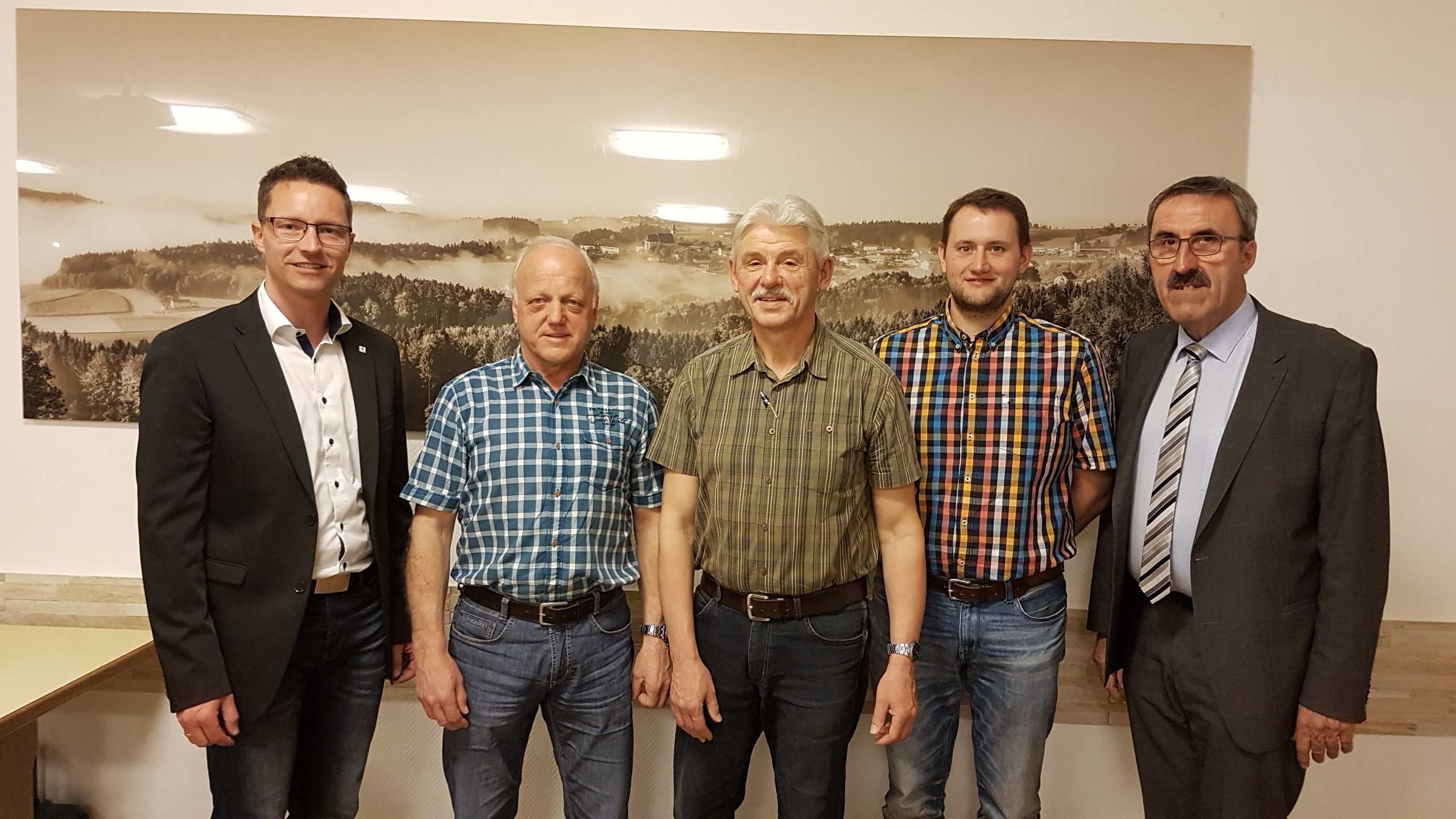 20180409 Neue Ortsstellenleitung Altenberg - © RK UU Gruppenbild mit der neuen Ortsstellenleitung Altenberg