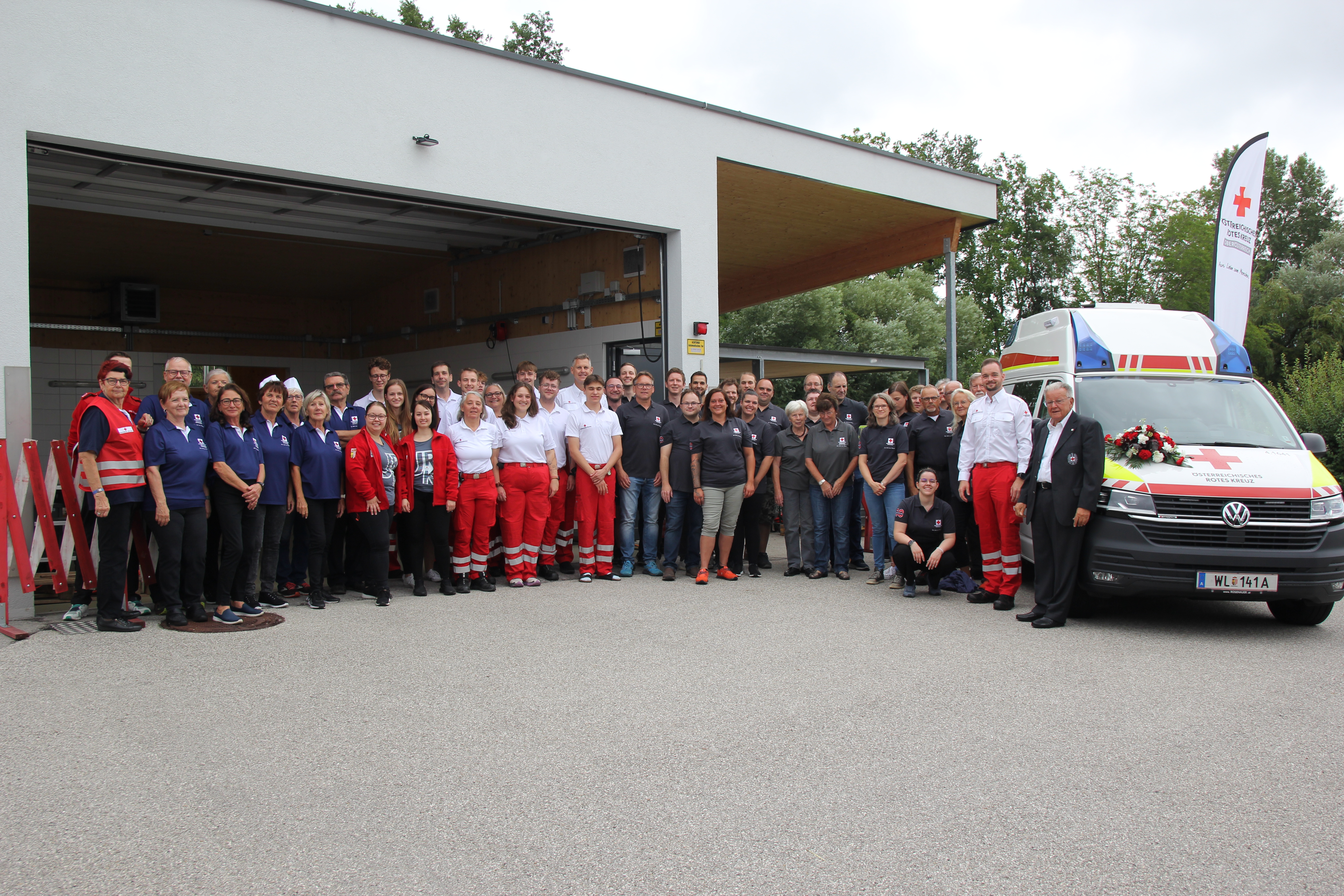 Gruppenfoto im Zuge des 50 Jahr Jubiläums