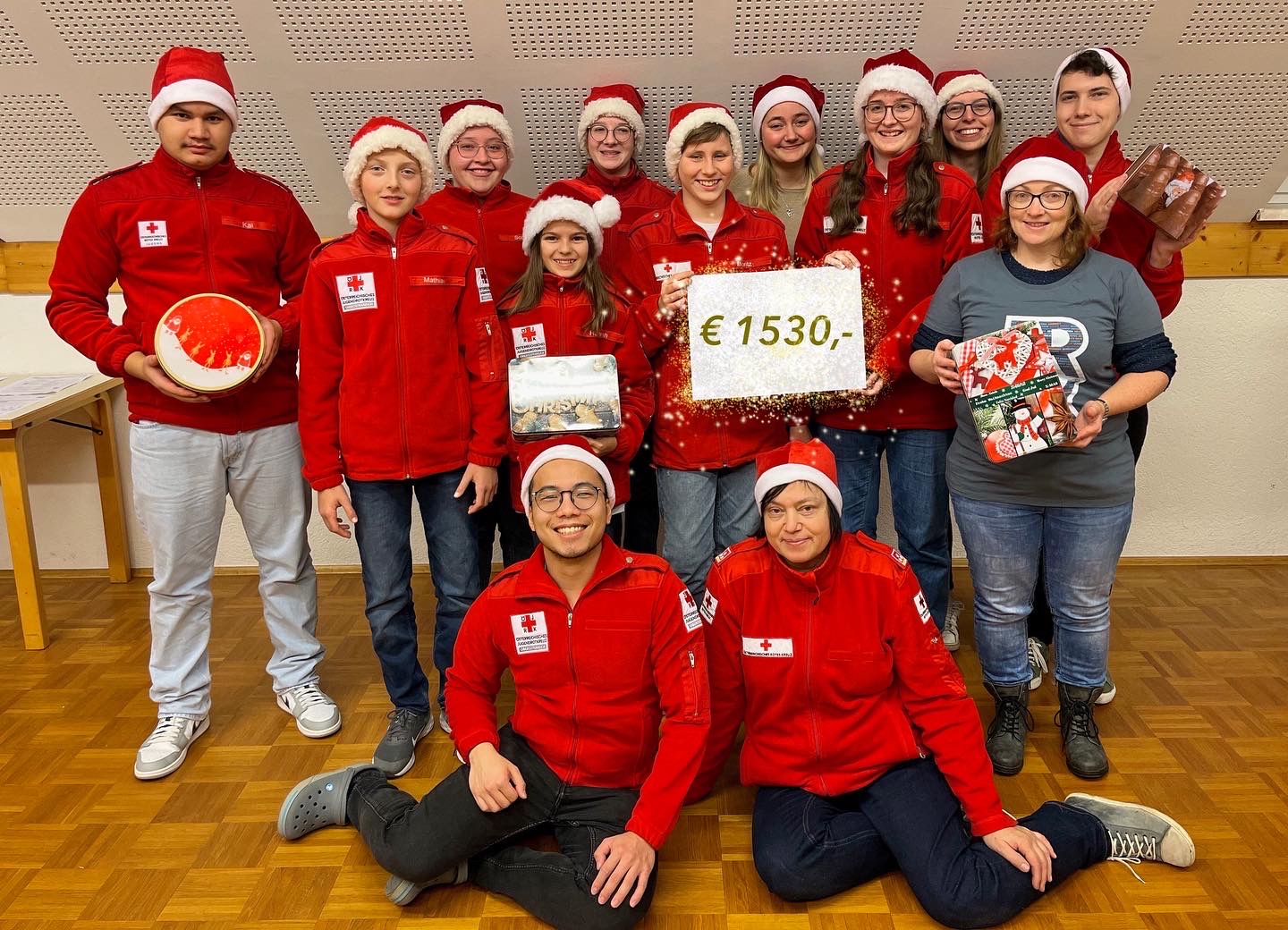Gruppenfoto der Jugendgruppe