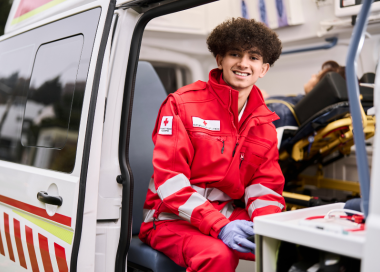 Zivildienst im Rettungsdienst beim Roten Kreuz