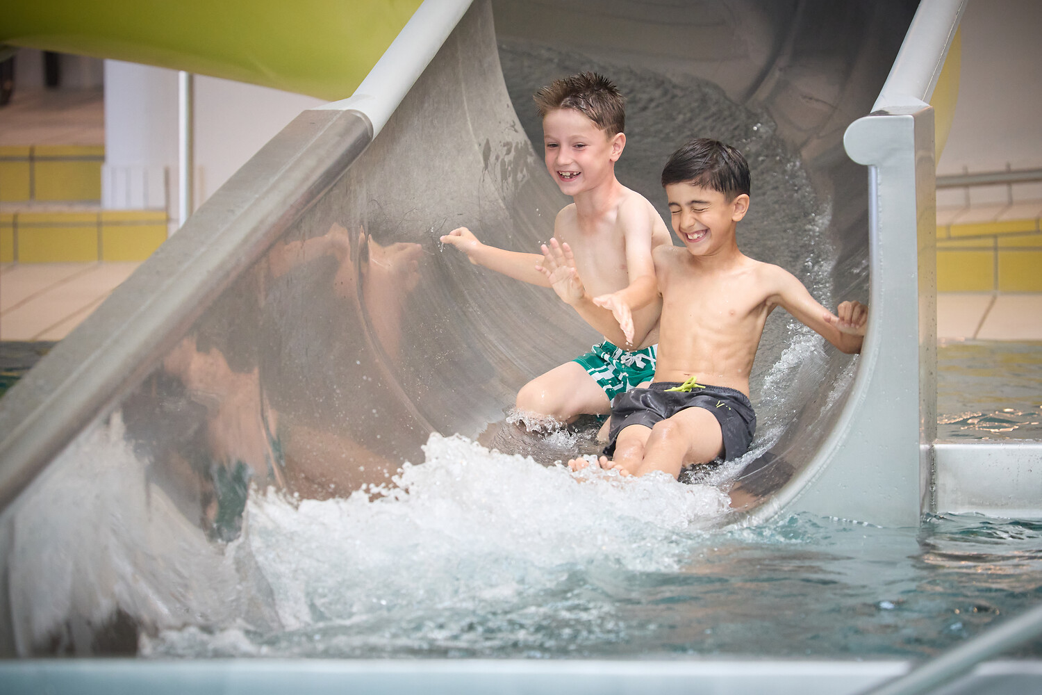 Spaß und Abkühlung für Kinder an hochsommerlichen Tagen.