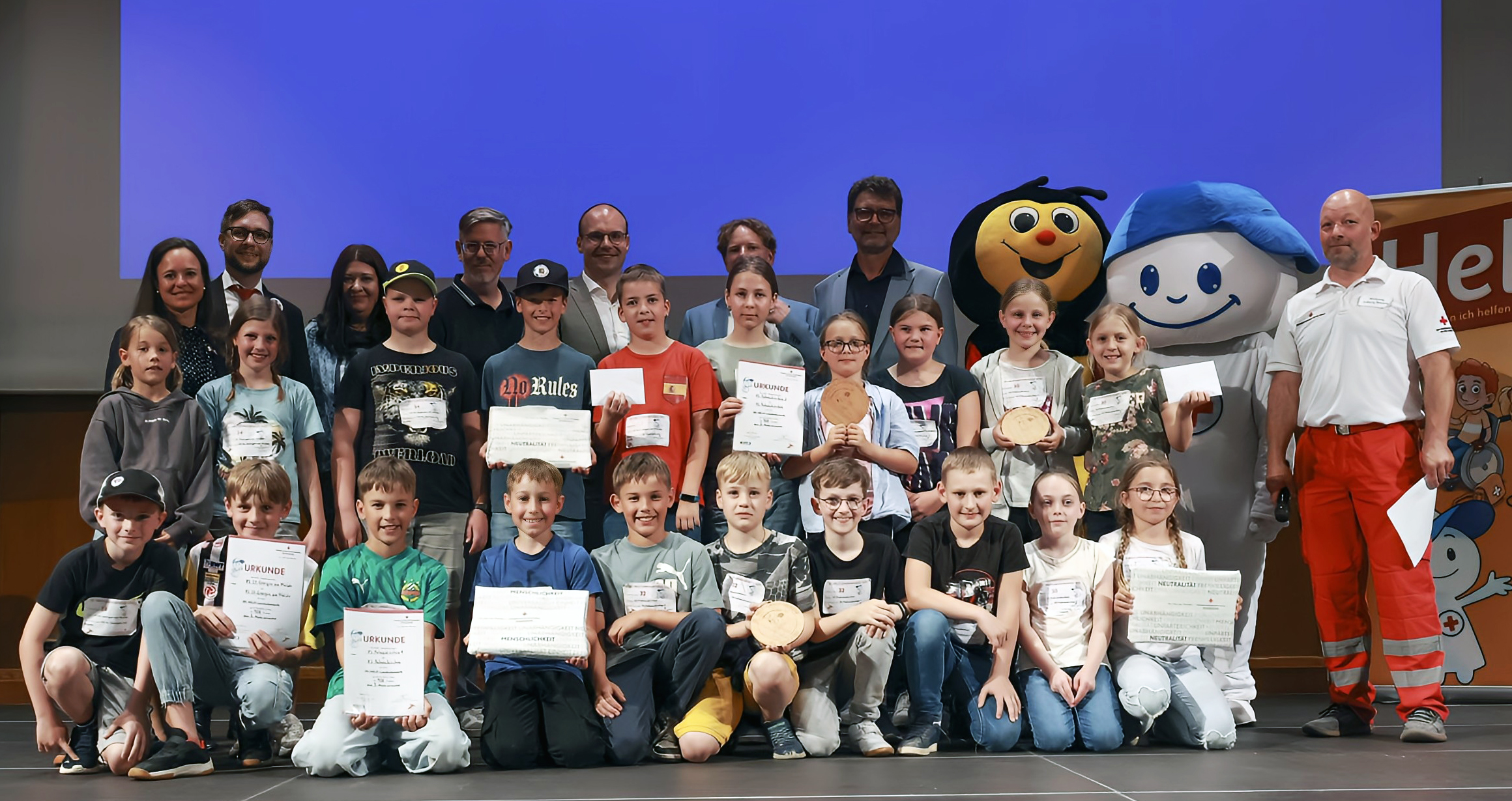 Gruppenfoto der zweit Platzierten.
