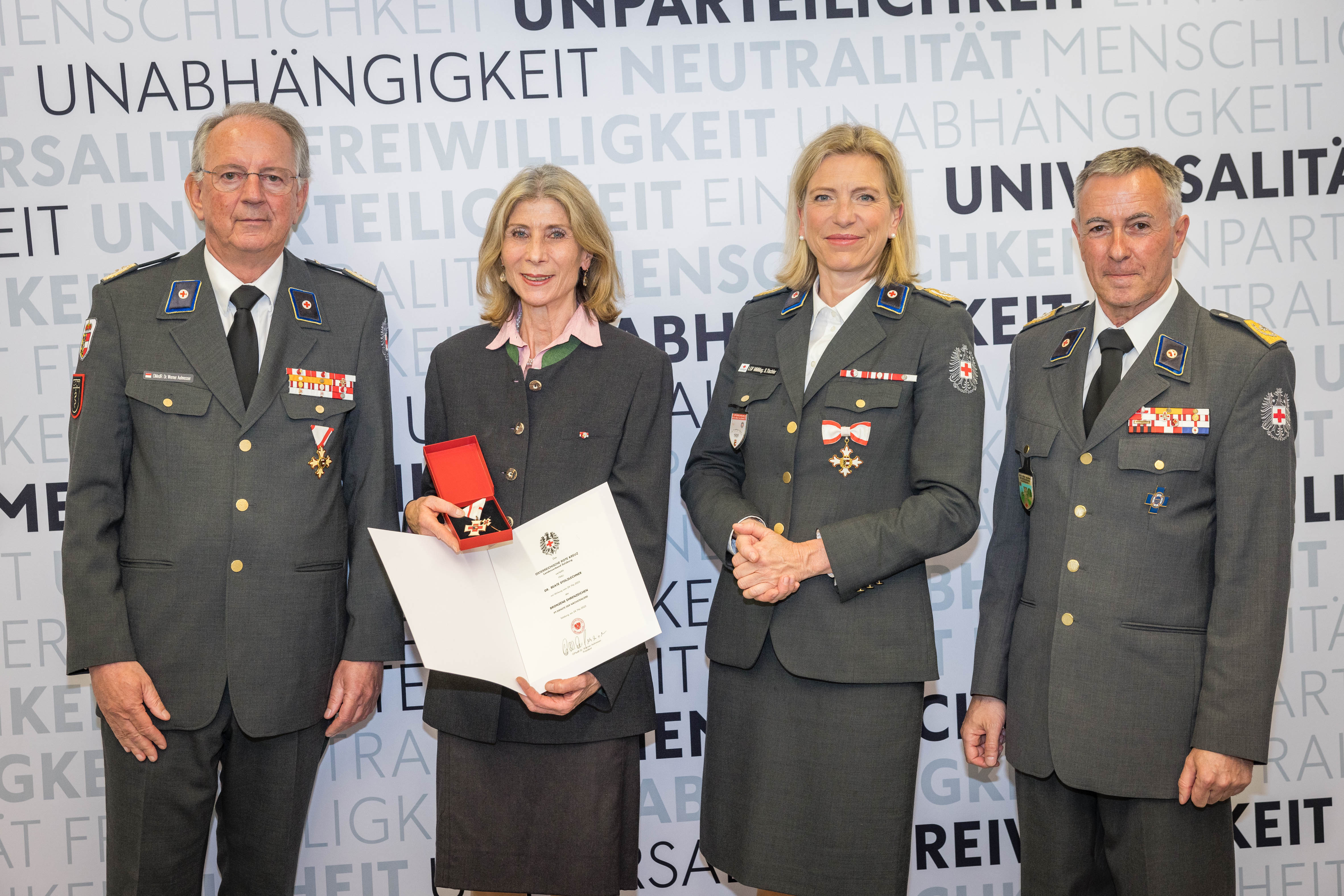 v.l.:Dr.Werner_Aufmesser_Beate_Stolzlechner_Sabine_Tischler_Anton_Holzer©Wildbild