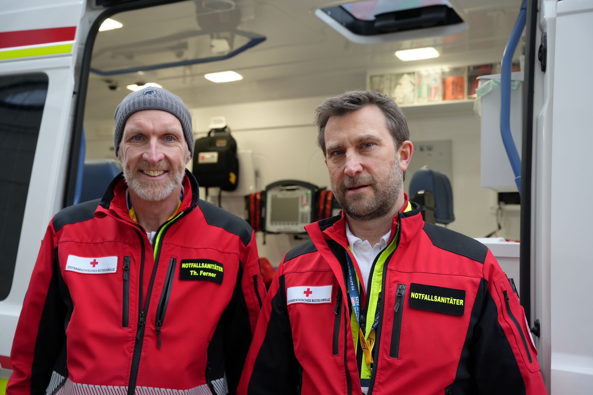 34 Jahre später: Wieder gemeinsamer Rotkreuz-Dienst bei einer Ski ...