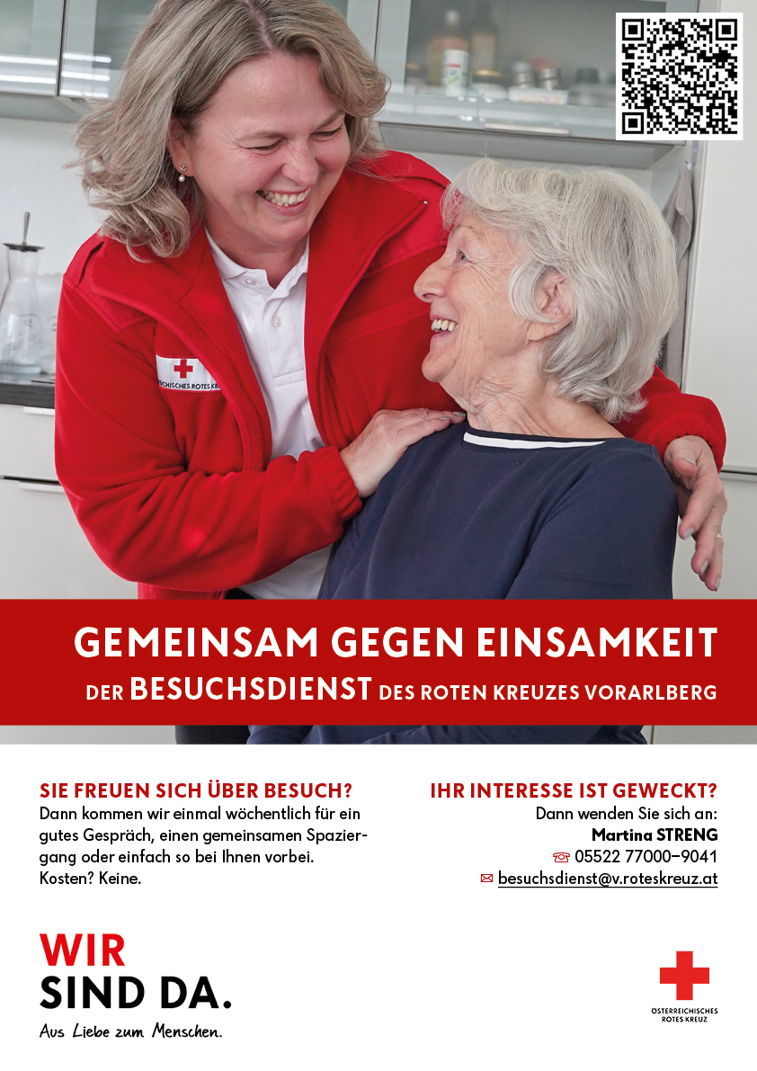Besuchsdienst-Plakat