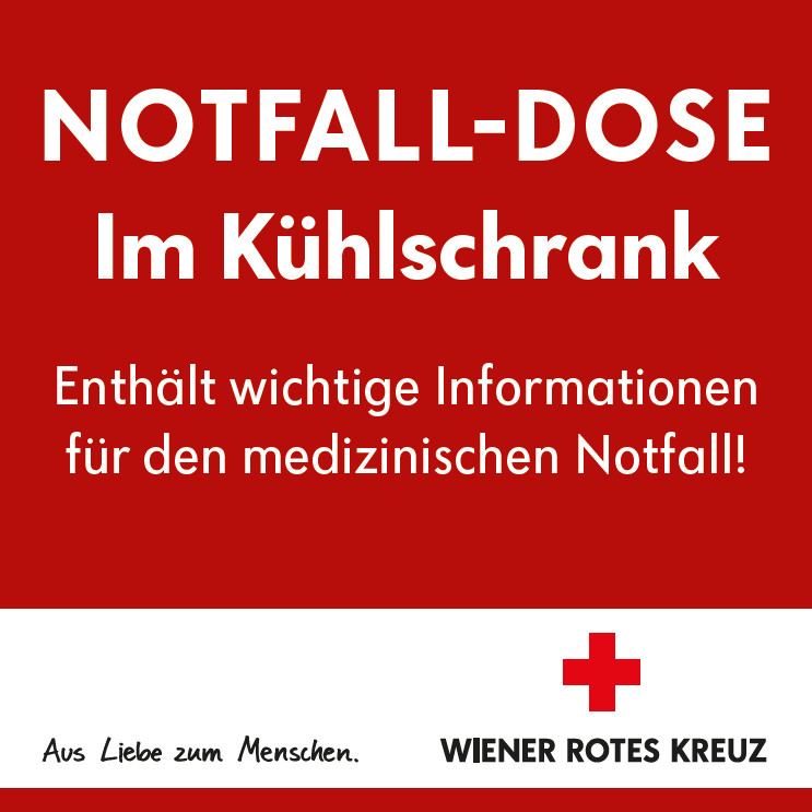 Notfall-Dose – Rotes Kreuz